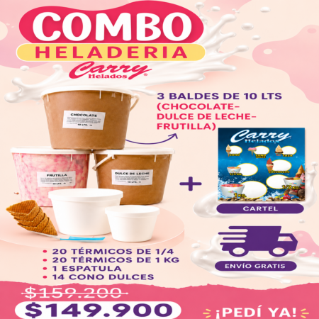 COMBO HELADERÍA